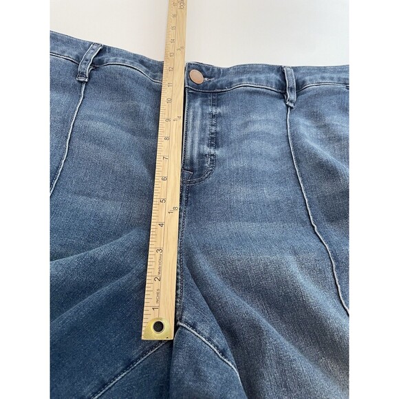 Lane Bryant Blue Ankle & Cropped Jeans - Picture 6 of 7